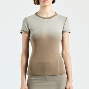 Cotton Citizen Verona Tee in Camel Cast